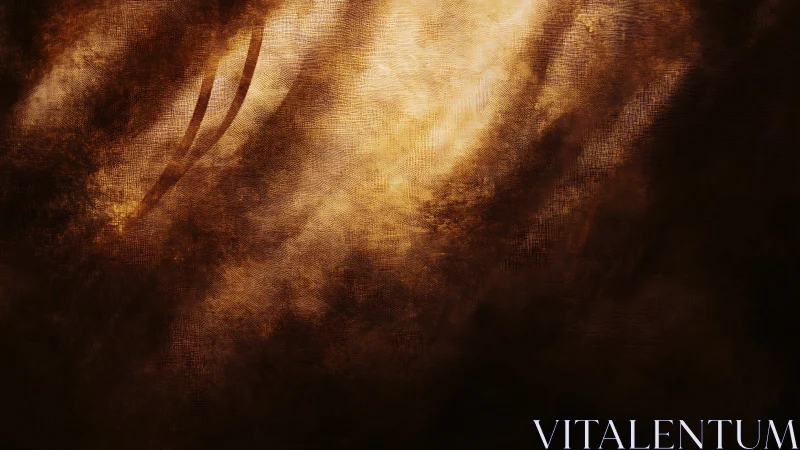 Soft ember clouds drifting through warm shadowed light.