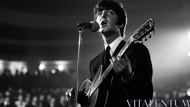 Moonlit chords rise as a young guitarist owns the spotlight