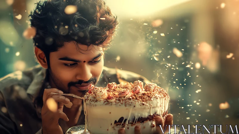 A Moment of Sweet Celebration and Joy.