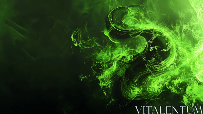 Plasma-turbulent neon vortex tracing serpentine filaments.