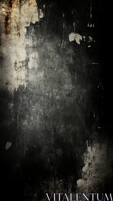 Weathered dark textured wall with distressed streaks.