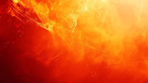 Intense fiery abstract background with vivid red and orange tones.