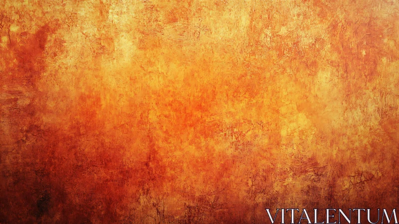 Warm Rustic Texture Glows with Golden Amber Elegance