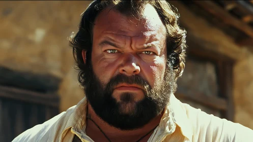 Sunlit stare turns gentle giant into western stormcloud