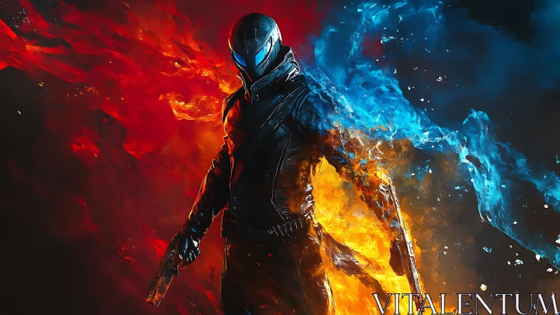 Bicultural flames recruit a cyber soldier between fire and ice