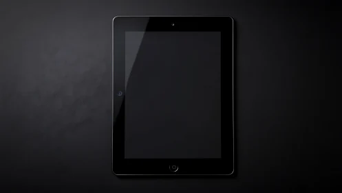 Sleek tablet glows with untapped digital potential.