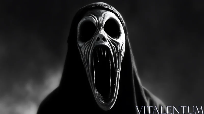 Shrieking voidwraith in a storm of shadowed whispers.