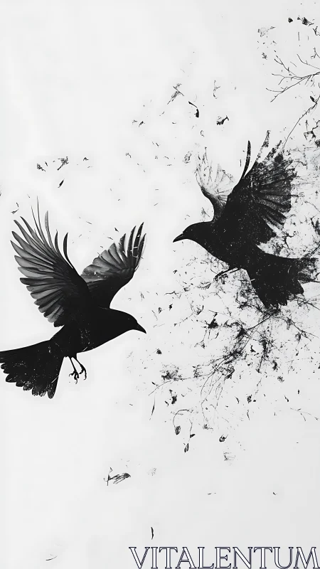 Birds in Flight: Disintegration and Dispersal.