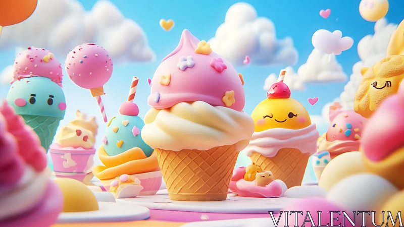 Whimsical Candy Cloud Kingdom Bursts With Joy