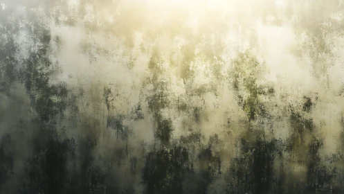 Grunge abstract wall texture with sunlight, moody artistic style.