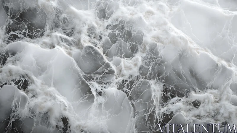 Marble-like abstract texture with white veining pattern.