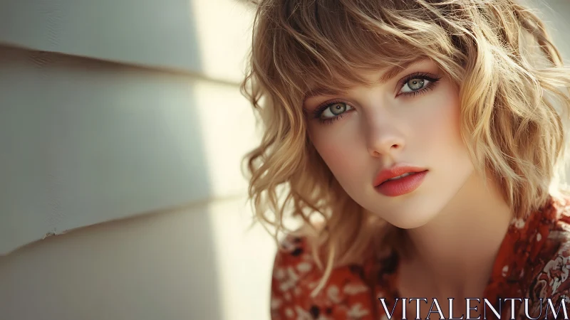 Photorealistic portrait study with shallow depth composition.