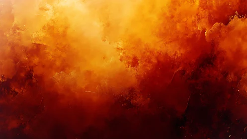 Warm gradient abstraction with layered atmospheric color transitions.