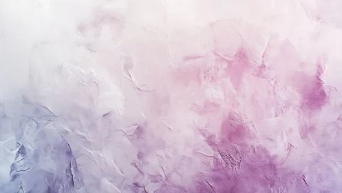 Soft lilac and blush clouds drifting across textured light.