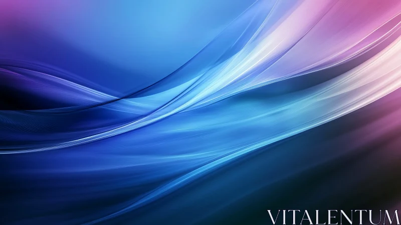 Iridescent waveforms sweep across a neon gradient field.