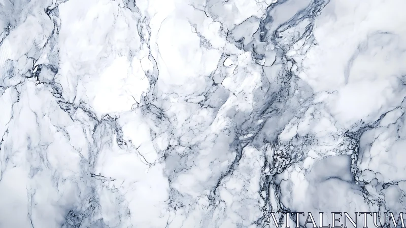 Elegant white marble texture with natural gray veining pattern.