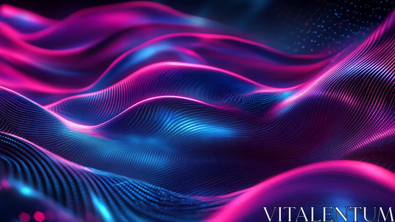 Neon data tides ripple through luminous electric dreamscapes.