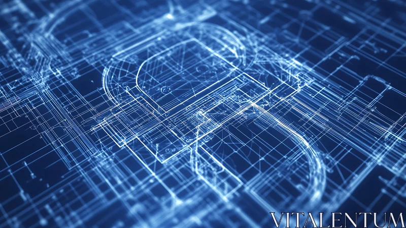 Neon lock lattice guarding a labyrinth of electric circuits.