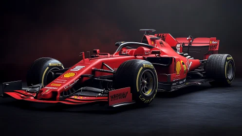 Scarlet race blade crouches low, humming with silent speed