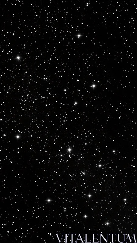 Softly glowing starfield inviting quiet nighttime wonder.