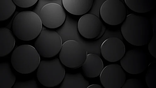 Geometric black discs in layered 3D minimal composition.