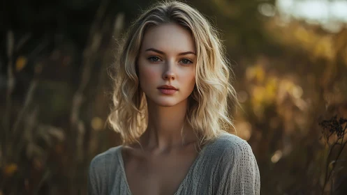 Soft autumn light on a quiet, contemplative countryside gaze.