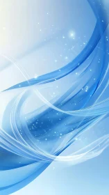 Fluid spectral wavefronts with luminous particulate dynamics.