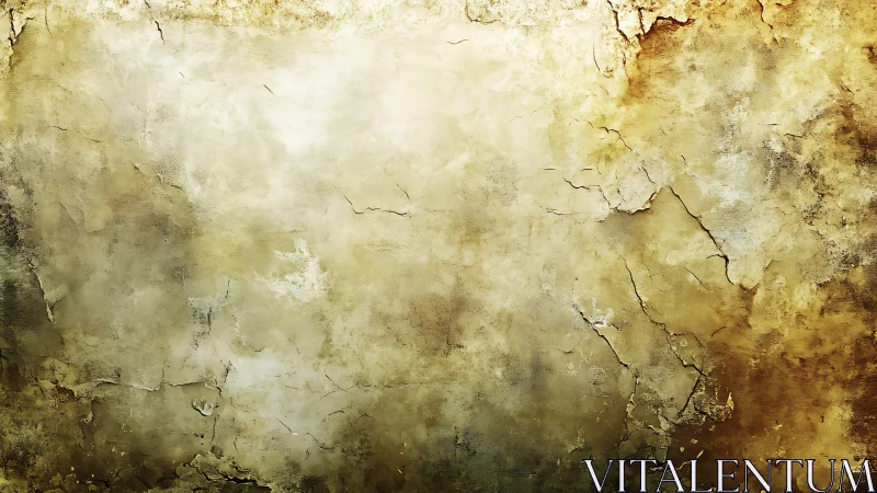 Warm vintage wall texture with cracks and gentle golden wear.