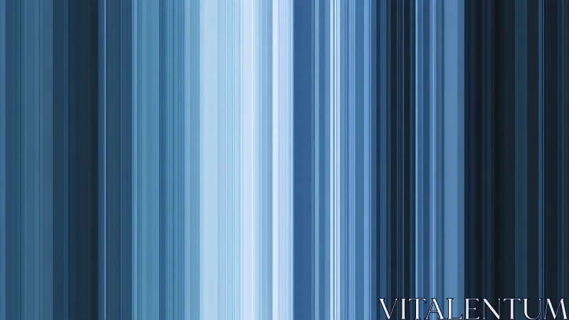 Vertical blue gradient stripes in abstract digital composition.