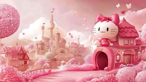 Hello Kitty's Pink Paradise Kingdom.