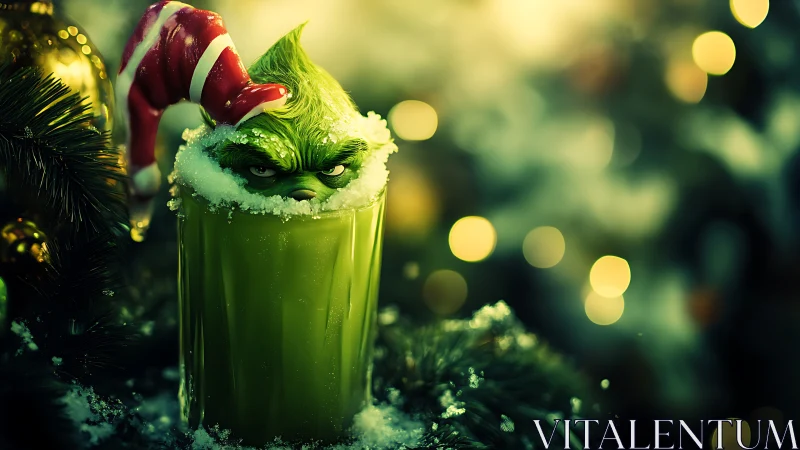 Grinch's Festive Brew Emerges From Winter's Enchanted Haze
