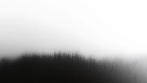 Monochrome gradient mist drifts over abstract shadow field