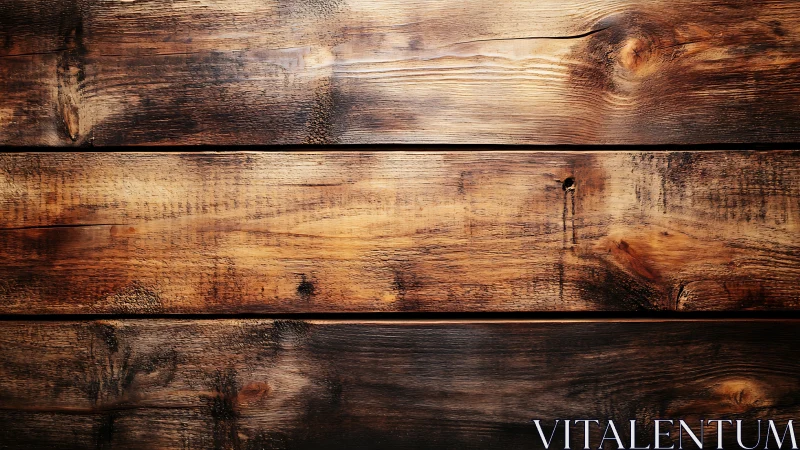 Warm rustic wooden planks form a textured natural backdrop