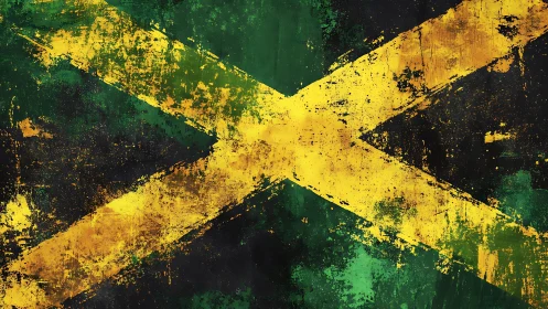 Sun-splashed Jamaican cross blazes through textured night