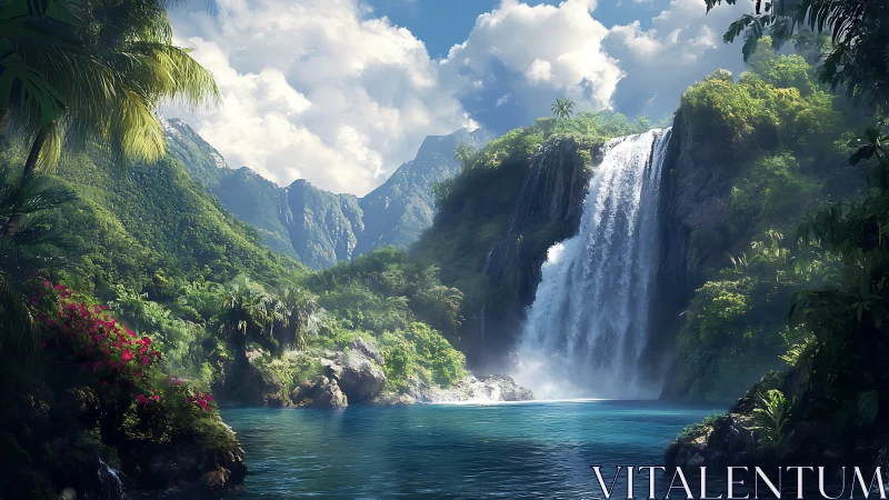 Where Cliffs Cradle Cascades Within Emerald Valleys