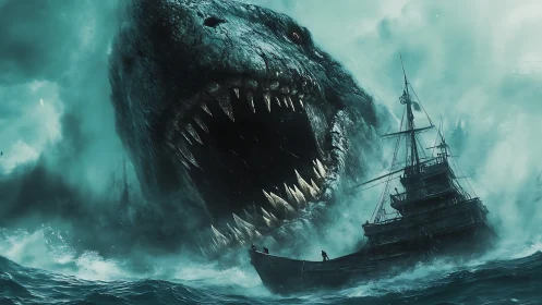 Leviathan&rsquo;s Howl Devours a Storm‑Staggered Warship.