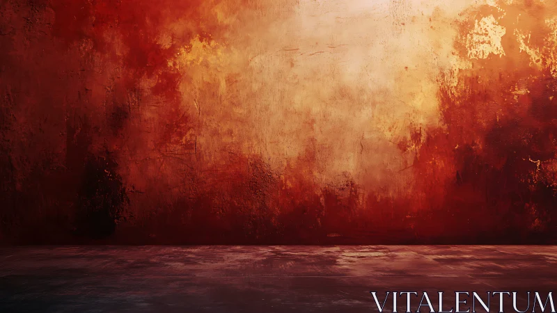 Warm Fire and Light: An Emotional Abstract Journey