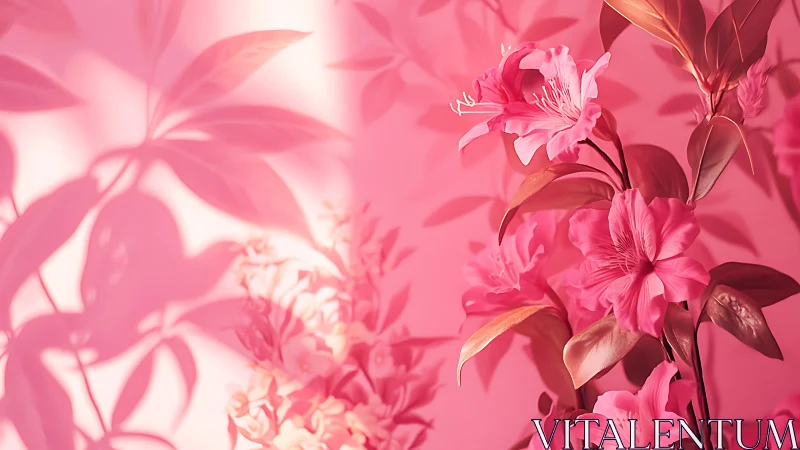 Bougainvillea Floral Study: Gradient Magenta Bloom Analysis