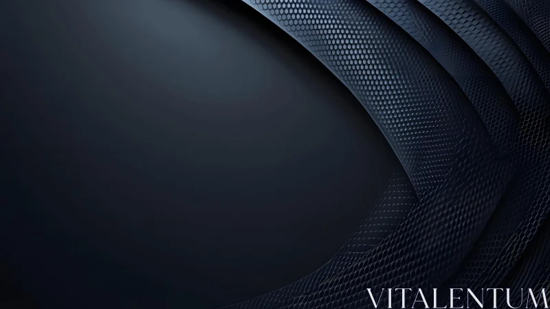 Dark Futuristic Hexagonal Layers Abstract Background Design.