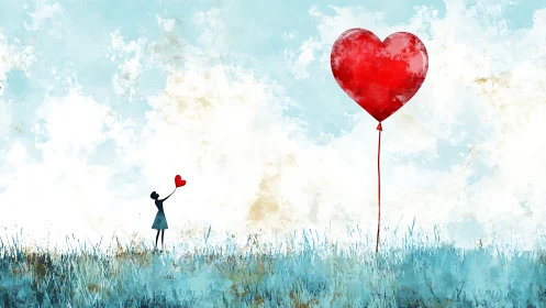 Chasing Love: Heart Balloon Dreams.