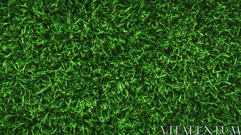 Lush green grass texture fills a seamless natural backdrop.