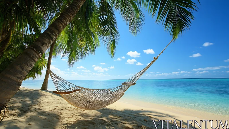 Hammock Dreams Beneath Tropical Paradise