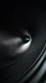 Midnight vortex of metallic waves and whispered starlight.