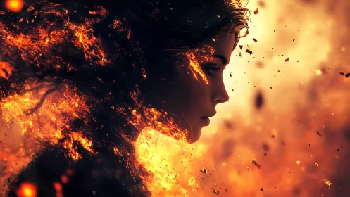 Spirit Rising: A Moment of Fiery Inner Transformation