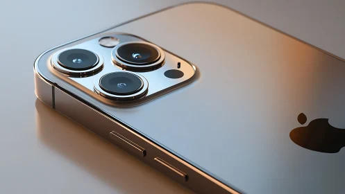 Premium smartphone with triple lens system