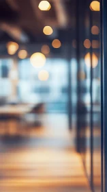 Bokeh Abstraction Through Glass: Shallow Depth Optical Study.