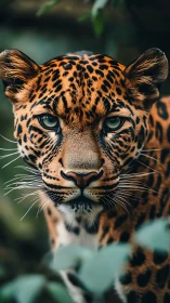 Emerald-eyed leopard rewrites jungle silence with its stare