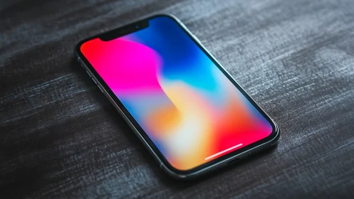 Neon Liquid Dreams: Premium Device Display Elegance.