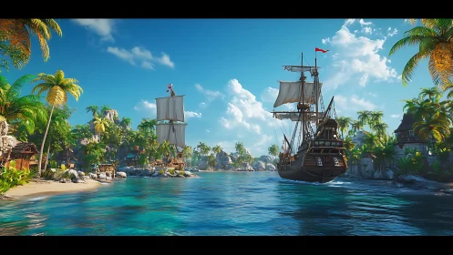 Adventure Awaits in a Tropical Pirate Harbor Paradise