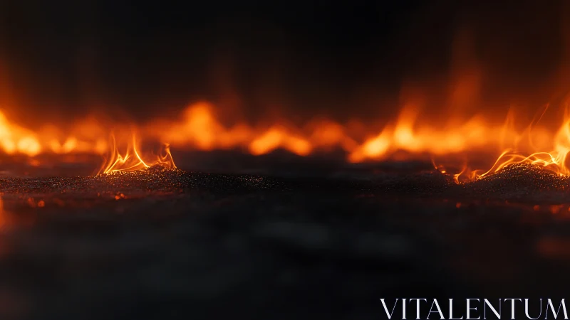 Close-Range Combustion Front: Radiative Heat Transfer in Active Flame Zone